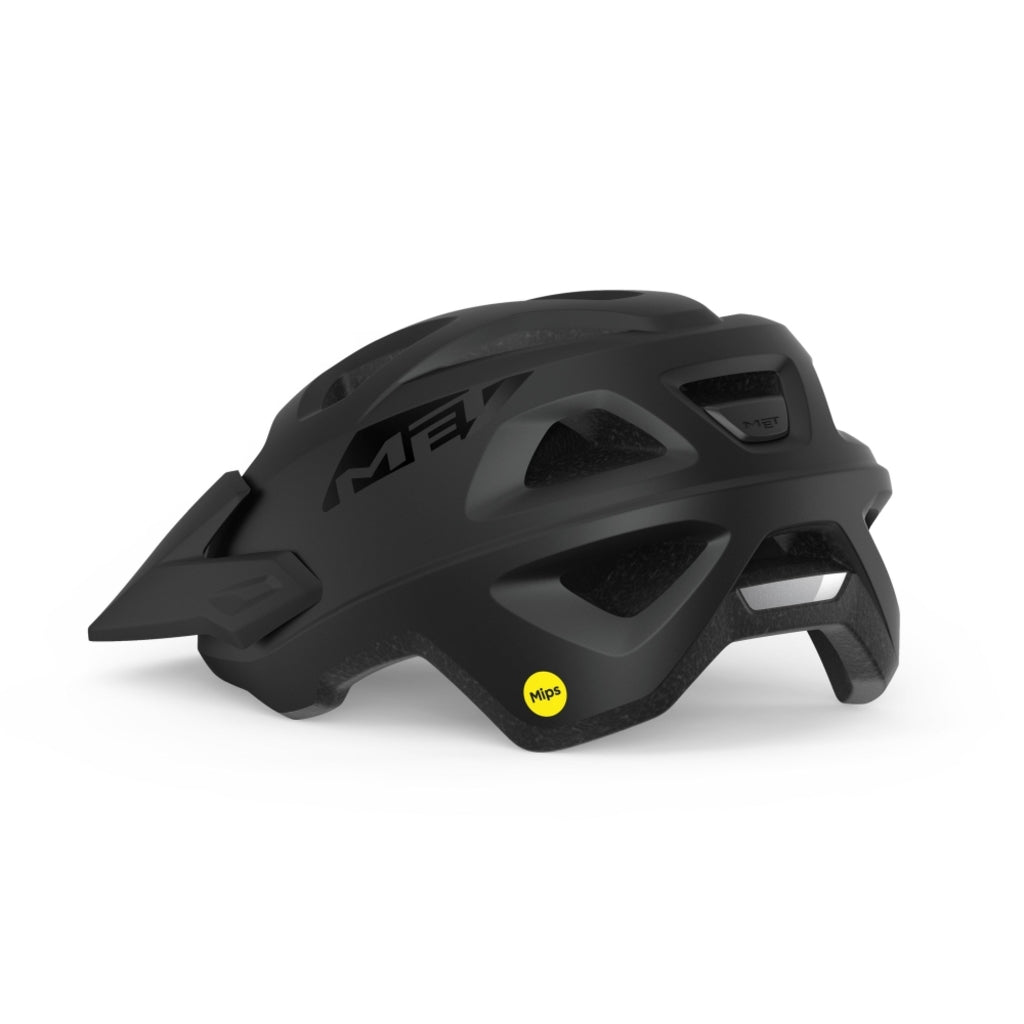 Fietshelm - MET - Echo MIPS - Black Fietshelm - MET - Echo MIPS - Black